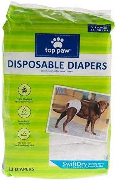 paw paw diaper|play on disposable dog diapers.